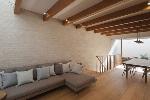 広々としたリビング・ダイニング　＠祐天寺の家　その11