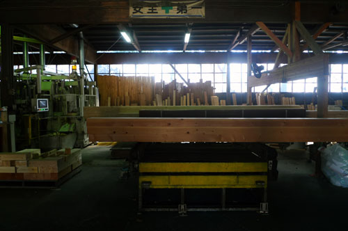 首都圏のプレカット工場