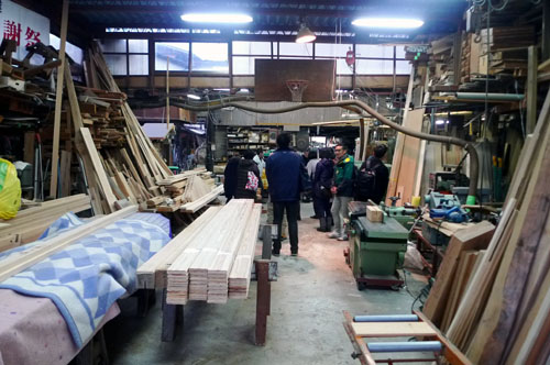 西川材　その4　下小屋