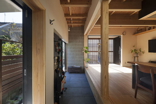 土間空間と素材　＠都市の隠れ家　その4