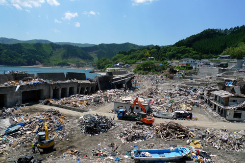 東日本大震災から3ヶ月